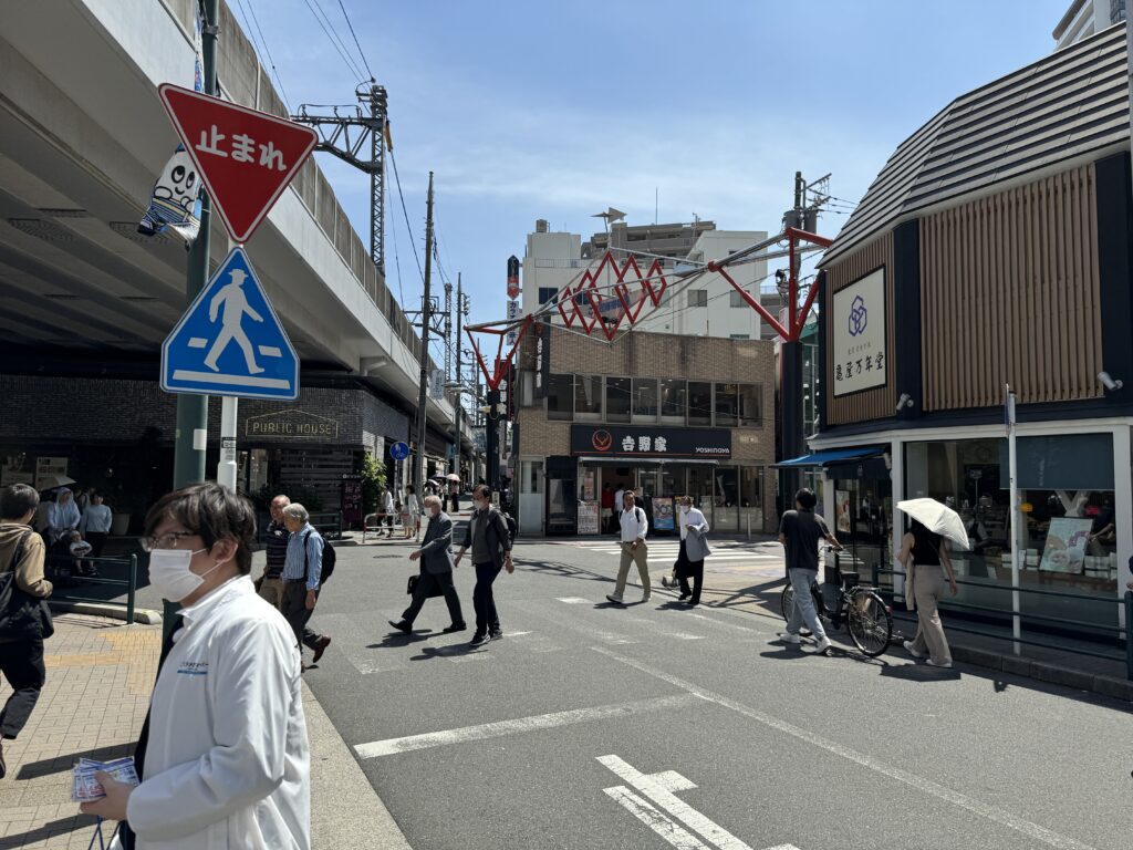 武蔵小杉駅からSAKURA武蔵小杉店までの道のり（2）