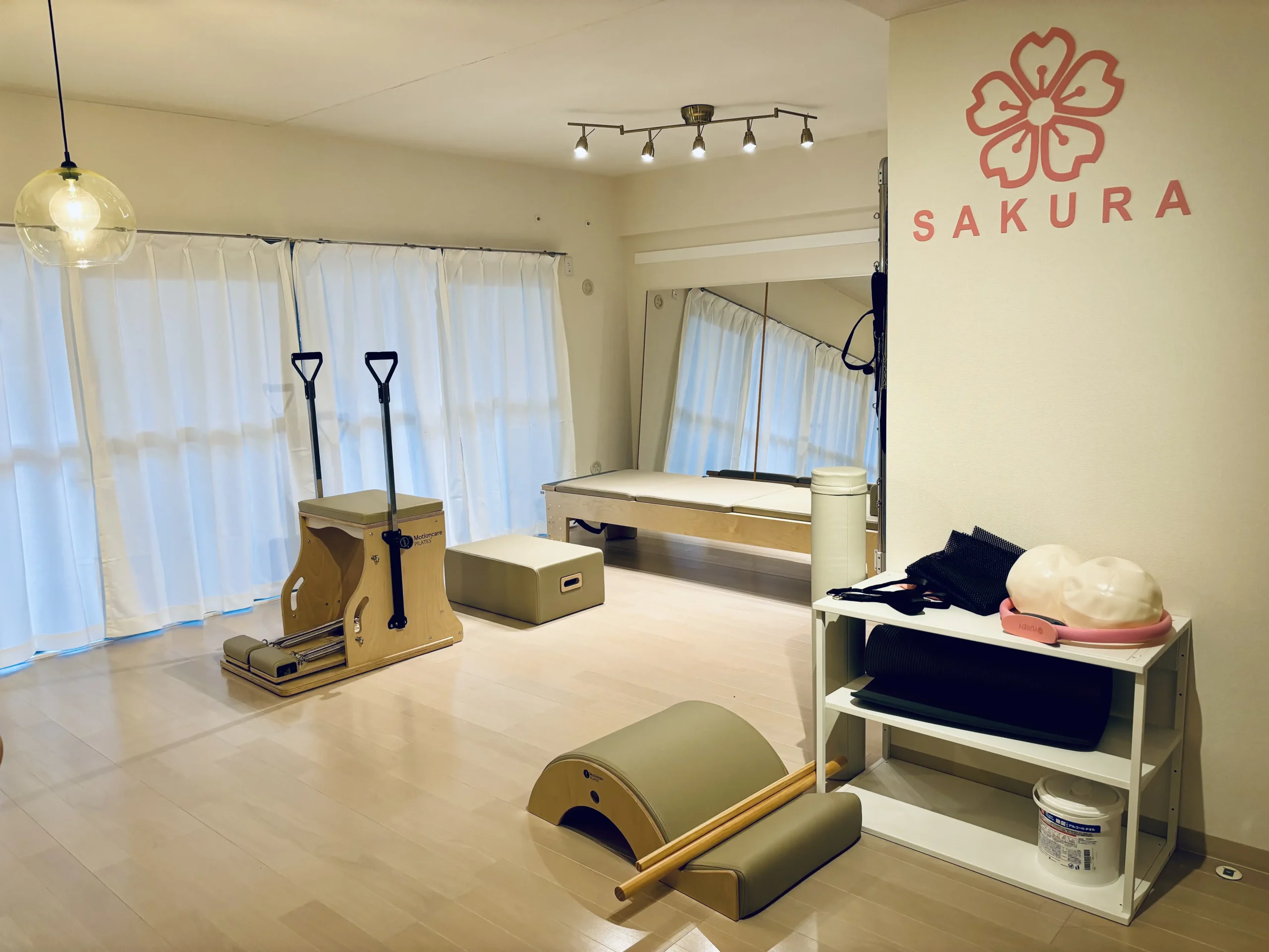 パーソナルマシンピラティスSAKURA宮前平店の内観画像